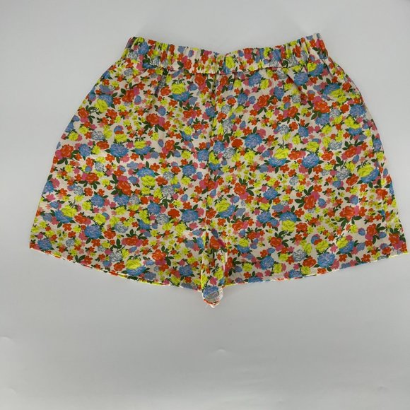 ASOS Set of 3 Shorts High Rise Floral & Tie Dye Multicolor Casual Womens Size 4 - Picture 9 of 10